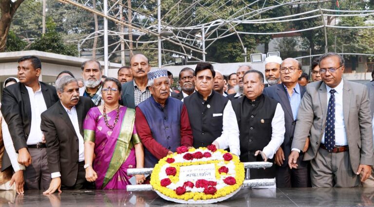 বঙ্গবন্ধু ফাউন্ডেশনের ২১তম প্রতিষ্ঠাবার্ষিকীতে বঙ্গবন্ধুর প্রতি শ্রদ্ধা নিবেদন