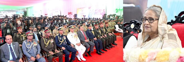 যুক্তরাষ্ট্রের নিষেধাজ্ঞার বিষয়ে র‌্যাব সদস্যরা ঘাবড়াবেন না: প্রধানমন্ত্রী