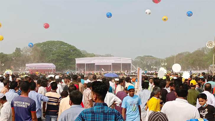 ময়মনসিংহে শতাধিক প্রকল্পের উদ্বোধন করলেন প্রধানমন্ত্রী