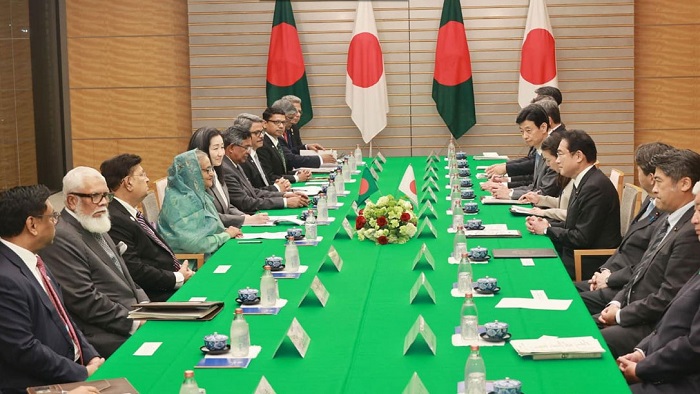 সহযোগিতা জোরদারে ঢাকা ও টোকিও’র মধ্যে ৮টি চুক্তি স্বাক্ষরিত