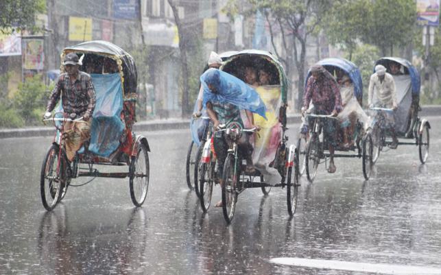 রাজধানীতে হঠাৎ বৃষ্টি, কালবৈশাখী