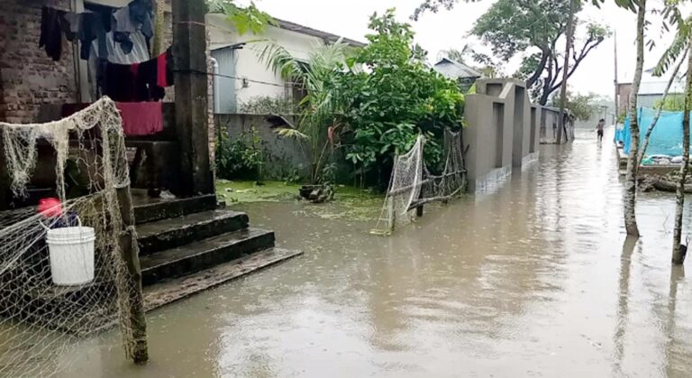 কলাপাড়ায় অবৈধ খাল দখলে সৃষ্ট জলাবদ্ধতায় নাগরিক দুর্ভোগ