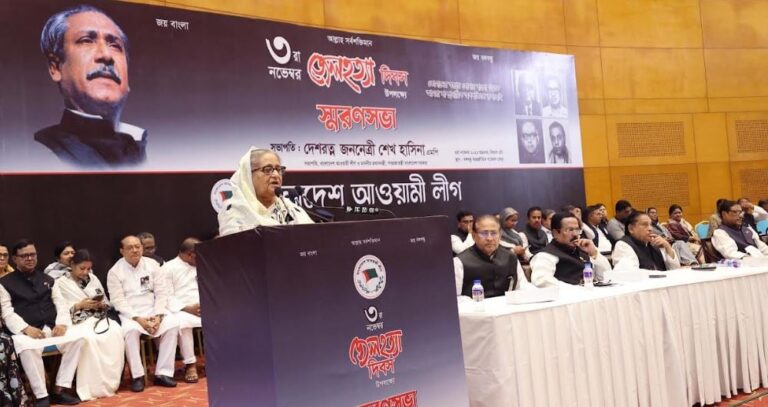 অগ্নিসন্ত্রাসে বিএনপি’র বীভৎস চেহারা রেরিয়ে এসেছে: প্রধানমন্ত্রী