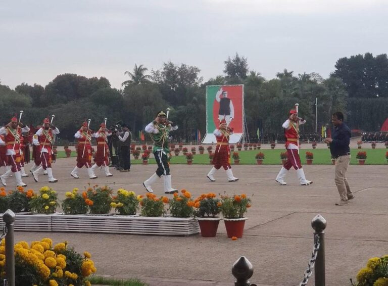 গাজীপুরে আনসাদের মৌলিক প্রশিক্ষণ সমাপনী কুচকাওয়াজ অনুষ্ঠিত