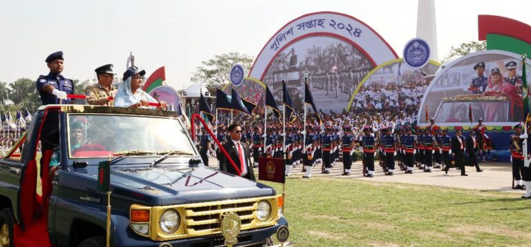 জনসেবা অব্যাহত রাখতে পুলিশের প্রতি প্রধানমন্ত্রীর আহবান