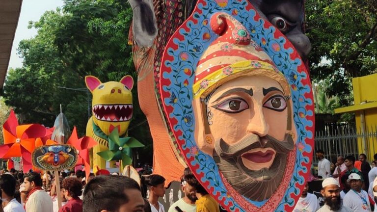 বর্ষবরণ: আনন্দ শোভাযাত্রা শুরু