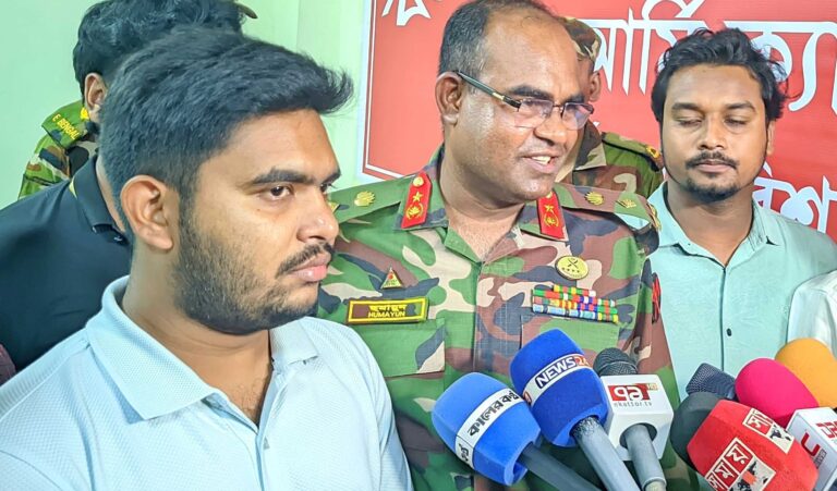 রাজনীতি বা মবের নামে দেশে নাশকতার আর কোনো সুযোগ নেই : বিগ্রেডিয়ার জেনারেল হুমায়ুন কাইয়ুম