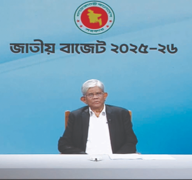৭ লাখ ৮৯ হাজার কোটি টাকার বাজেট উত্থাপন করলেন অর্থ উপদেষ্টা