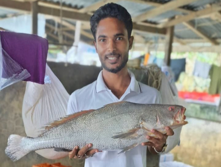 কুয়াকাটায় এক পোয়া মাছ বিক্রি ৮০ হাজার টাকায়
