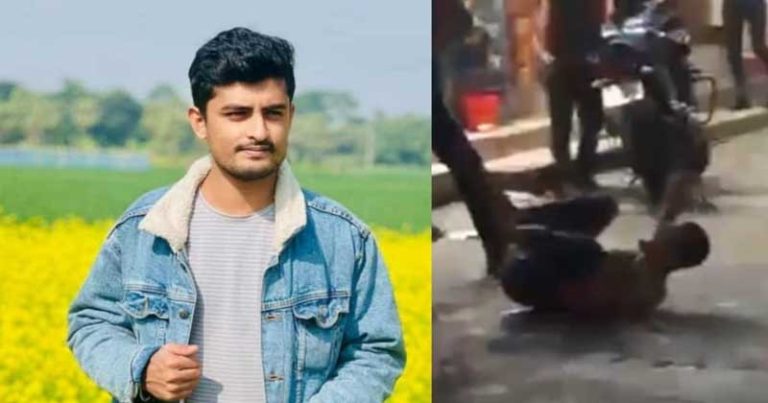 মাদারীপুরে প্রকাশ্যে যুবককে কুপিয়ে হত্যা
