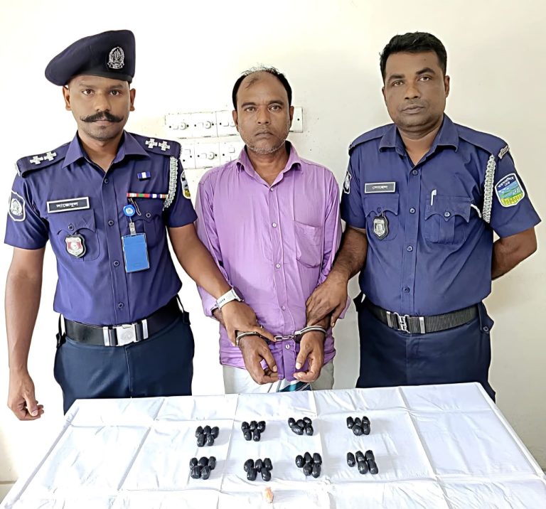 মেলান্দহে ইয়াবাসহ কুখ্যাত মাদক ব্যবসায়ী দুলাল গ্রেফতার