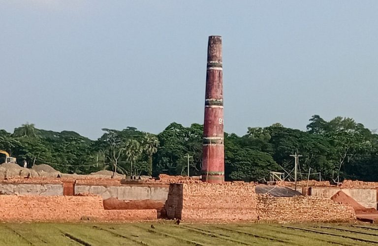 আমতলীতে ইটভাটি বন্ধের দাবীতে এলাকাবাসীর মানববন্ধন