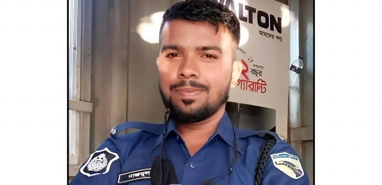 ভৈরবে ট্রাকের ধাক্কায় পুলিশ কনস্টেবল নাজমুল নিহত