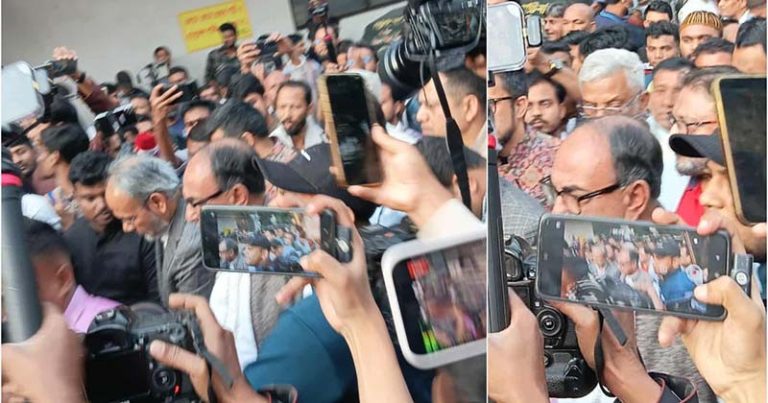 হাদিকে দেখতে এসে ঢামেকে তোপের মুখে মির্জা আব্বাস