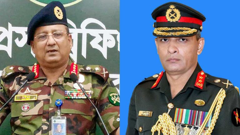 সেনাবাহিনীর শীর্ষ পর্যায়ে রদবদল