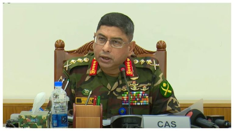 নির্বাচন না হওয়ার কোনো সুযোগ নেই: সেনাপ্রধান