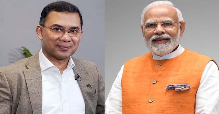 তারেক রহমানকে অভিনন্দন জানালেন নরেন্দ্র মোদি