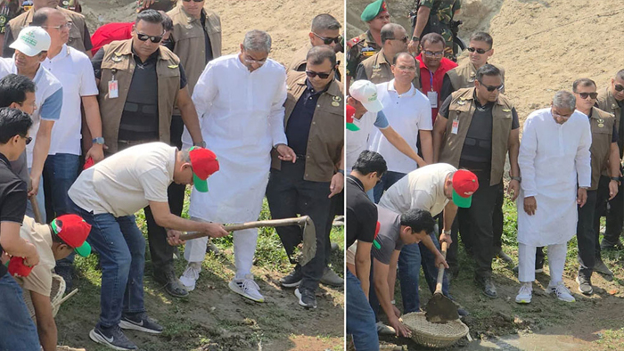 দিনাজপুরে খাল খনন কর্মসূচির উদ্বোধন করলেন প্রধানমন্ত্রী