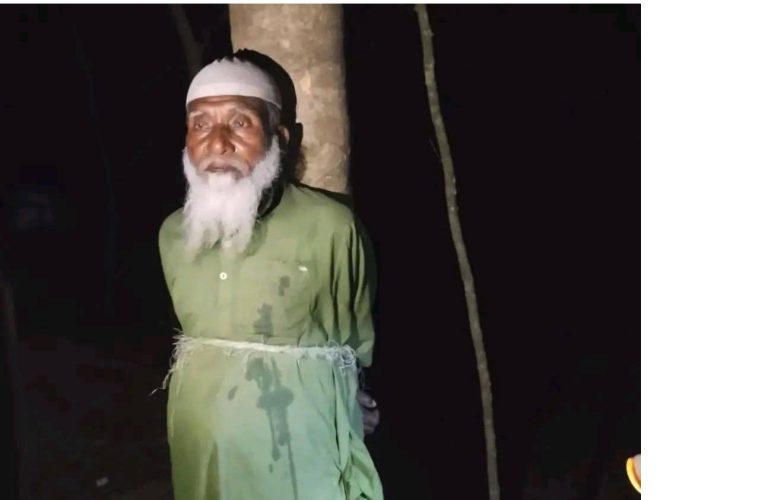 বৃদ্ধকে গাছে বেঁধে নির্যাতন, চিকিৎসার জন্য নেয়ার পথে মৃত্যু
