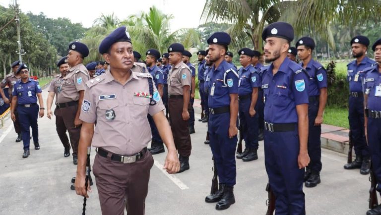 কিশোরগঞ্জ জেলা পুলিশের মাস্টার প্যারেড অনুষ্ঠিত