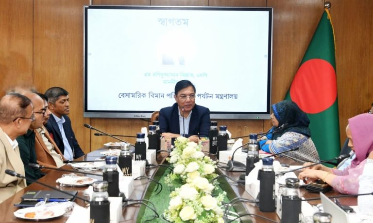 দেশের বিমান খাত নিয়ে সরকারের বিশাল পরিকল্পনা তুলে ধরলেন বিমানমন্ত্রী