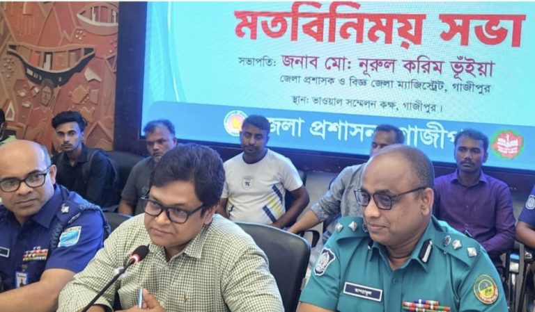 গাজীপুরকে দূষণমুক্ত করতে ১৫ দিনের সময়, বদলাবে সাড়ে ৫০০ বাসের হর্ন